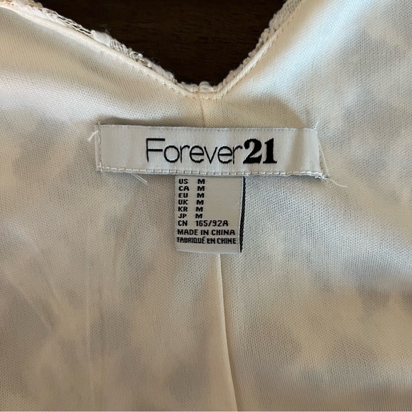 Forever 21 Cream Sleeveless Dress - Picture 7 of 7